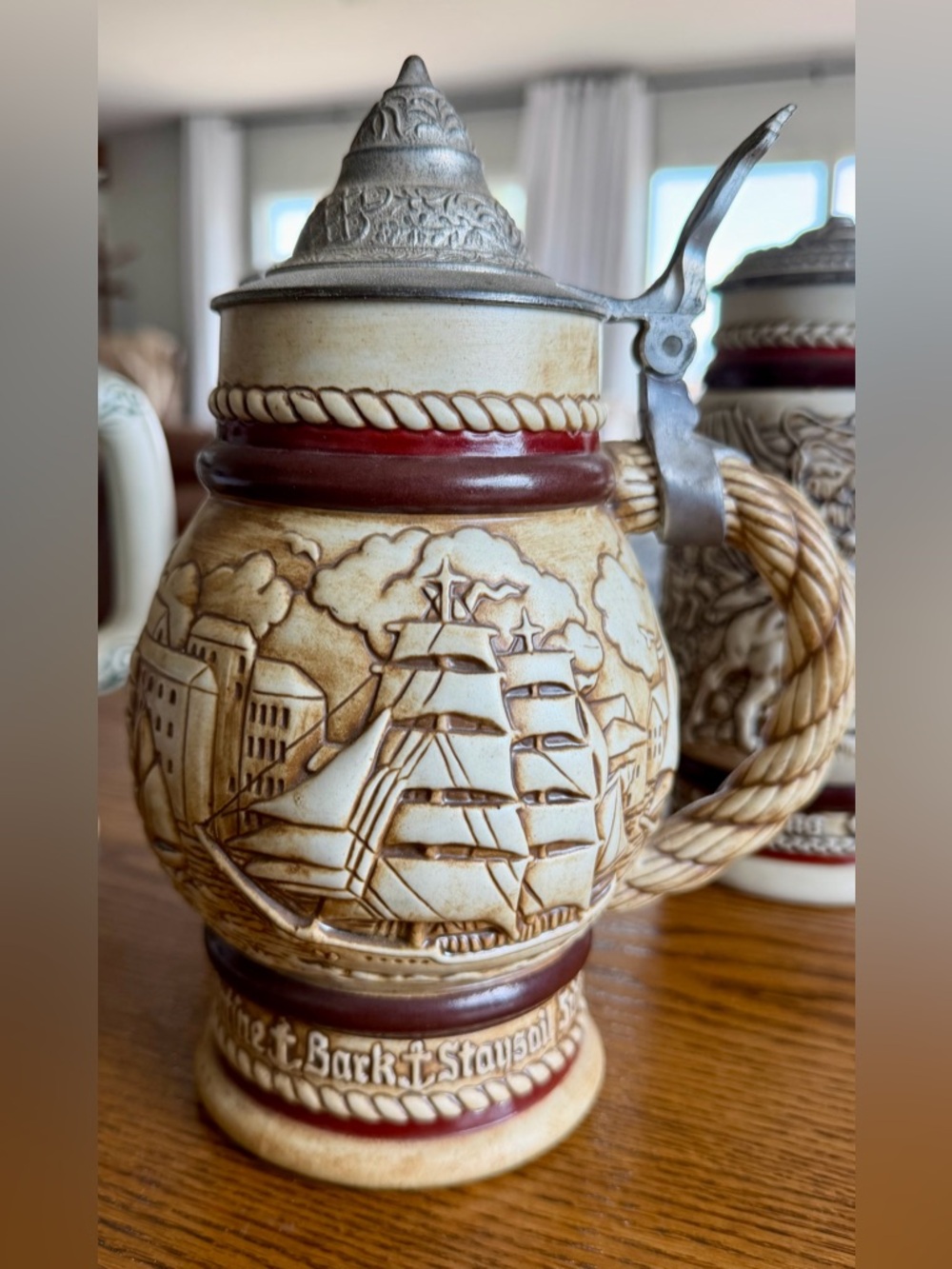 Avon Handcrafted Ceramic collector Steins 1977-1980 - Picture 13 of 14